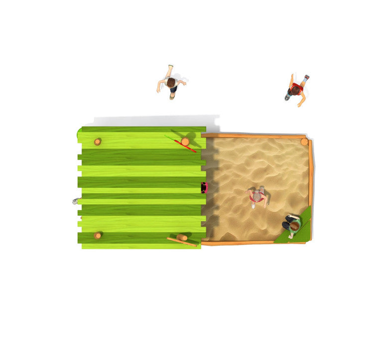Juego Madera Arenero-Centro de Arena-HBFY1602-Juegos Inclusivos, Juegos Modulares-Signet