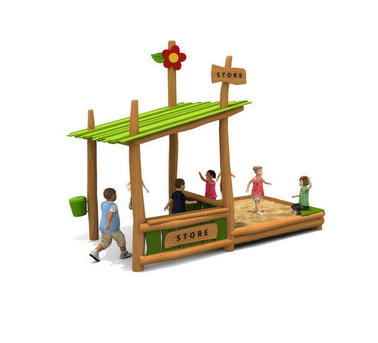 Juego Madera Arenero-Centro de Arena-HBFY1602-Juegos Inclusivos, Juegos Modulares-Signet