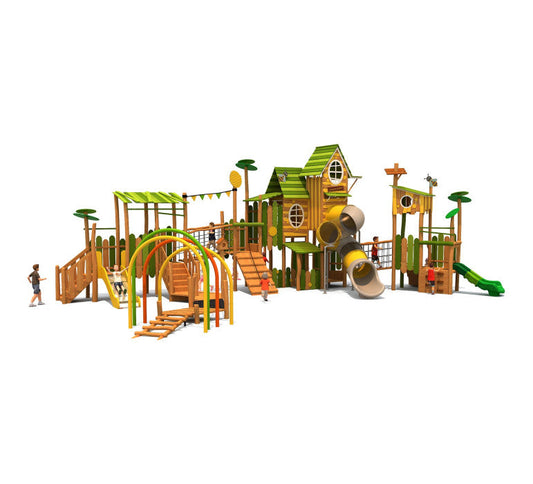 Juego Modular Madera 1541-Juego Modular-HBFY1541-Juegos Plaza Madera-Signet