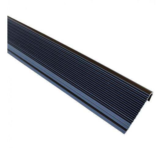 Nariz de Grada Aluminio Negro 1m-Nariz Aluminio-SNAPNGNEGRA-Nariz de Grada-Signet