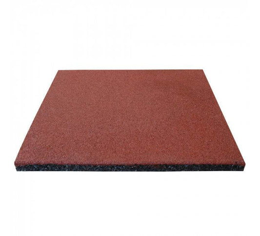 Palmeta Caucho 50x50x2,5cm Rojo - Signet