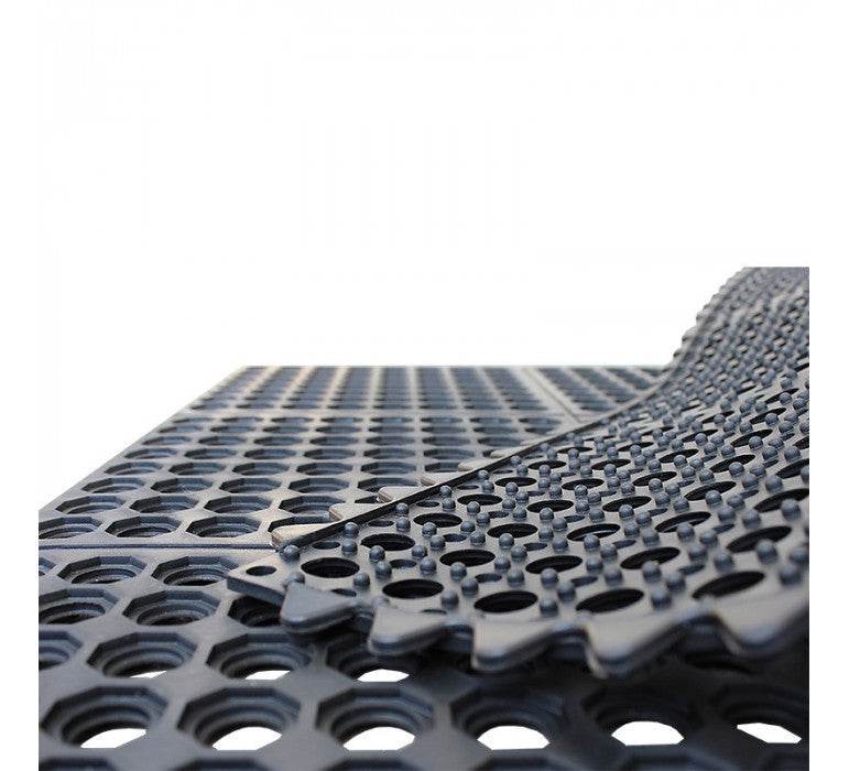 Piso Goma Interconectable Premium 12mmx92cmx92cm - Signet